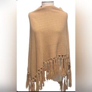 KHAKI PONCHO